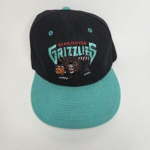 Vancouver Grizzlies TOSA Green And Black Ball Cap Adjustable
